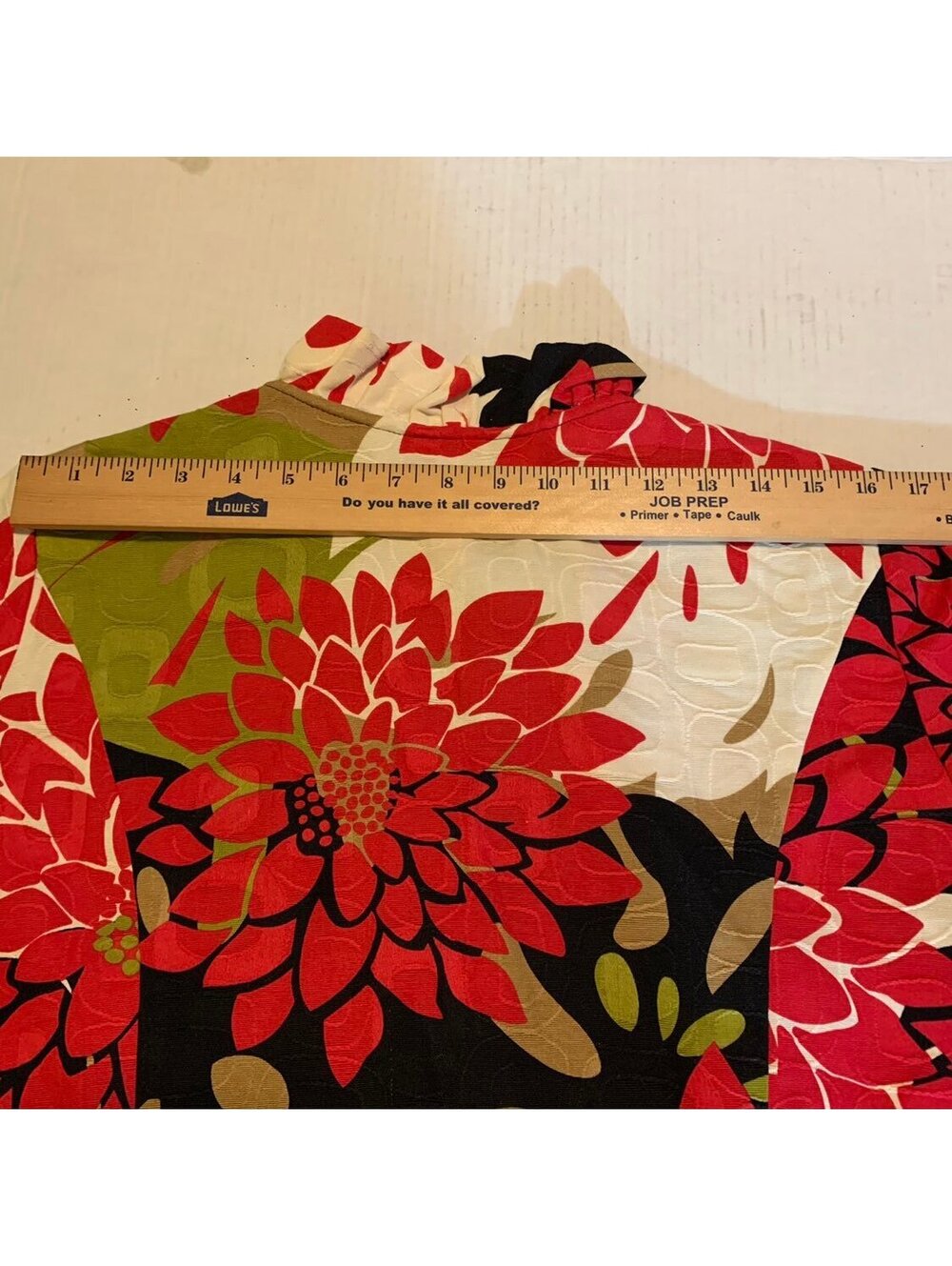 SIGNATURE by ROBBIE BEE Women's Floral Dress, Size 16 Red, Green And Black.  The - Picture 6 of 9